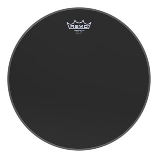 Remo Remo - SA-0414-TD- - Snare Side, Ambassador, Ebony, 14" Diameter, Low Collar