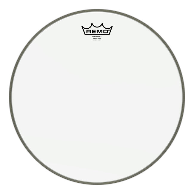 Remo - SD-0114-00- - Snare Side, Diplomat, Hazy, 14" Diameter