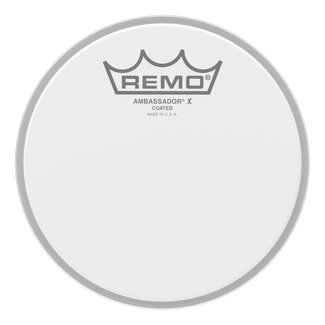 Remo Remo - AX-0106-00- - **Special Order**, Batter, Ambassador X, Coated, 6" Diameter