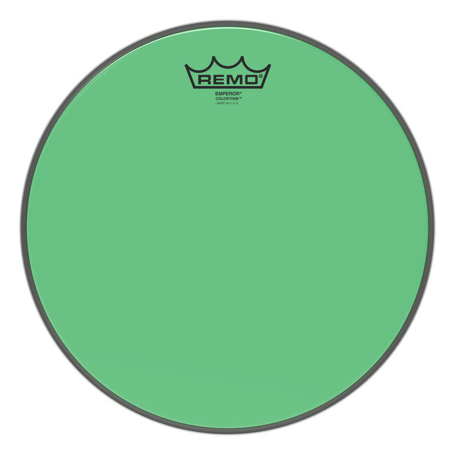 Remo - BE-0312-CT-GN - Batter, Emperor, Colortone, 12" Diameter, Green