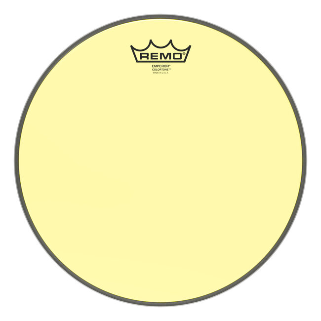 Remo - BE-0312-CT-YE - Batter, Emperor, Colortone, 12" Diameter, Yellow