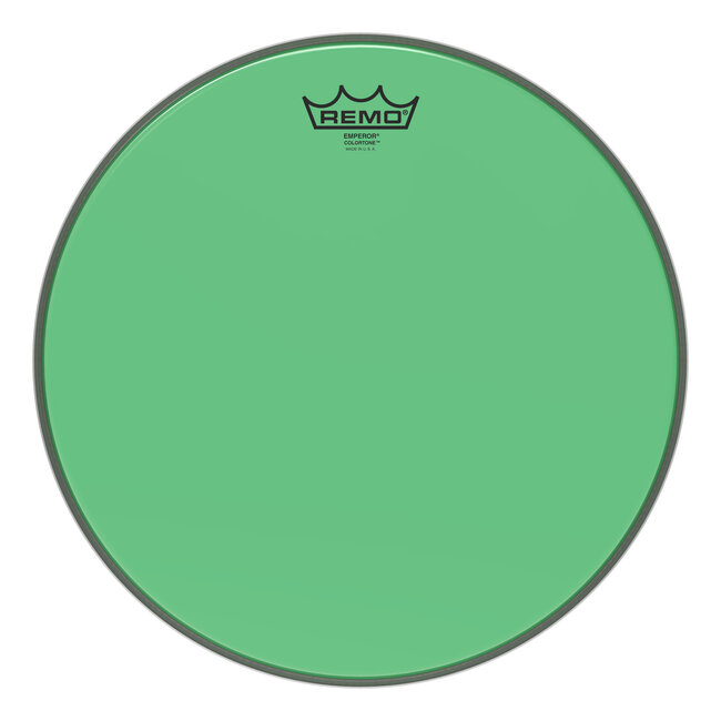 Remo - BE-0314-CT-GN - Batter, Emperor, Colortone, 14" Diameter, Green
