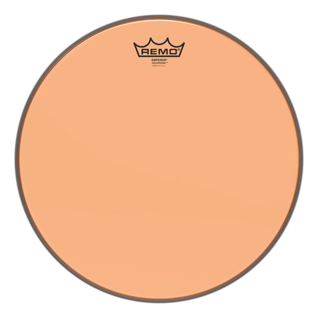 Remo - BE-0314-CT-OG - Batter, Emperor, Colortone, 14" Diameter, Orange