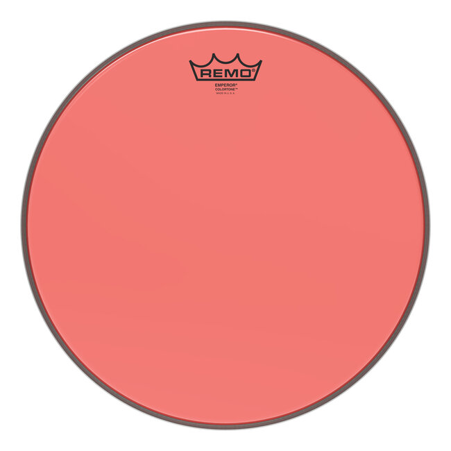 Remo - BE-0314-CT-RD - Batter, Emperor, Colortone, 14" Diameter, Red