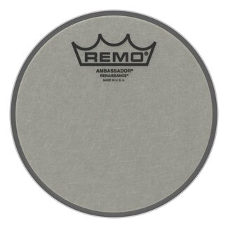 Remo Remo - RA-0006-SS- - **Special Order**, Batter, Ambassador, Renaissance, 6" Diameter