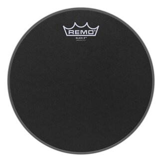 Remo Remo - BX-0810-10- - **Special Order**, Batter, Black X, 10" Diameter, Black Dot Bottom