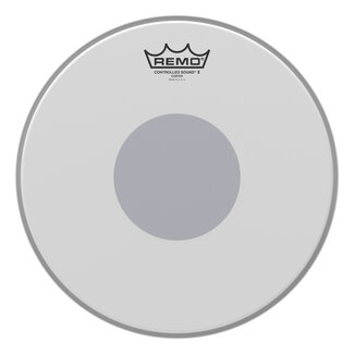 Remo Remo - CX-0112-10- - **Special Order**, Batter, Controlled Sound X, Coated, 12" Diameter, Black Dot On Bottom