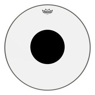 Remo Remo - CS-0320-10- - **Special Order**, Batter, Controlled Sound, Clear, 20" Diameter, Black Dot On Top
