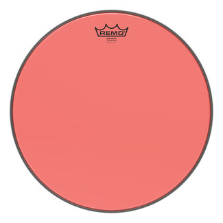Remo Remo - BE-0315-CT-RD - Batter, Emperor, Colortone, 15" Diameter, Red