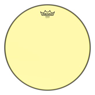 Remo Remo - BE-0315-CT-YE - Batter, Emperor, Colortone, 15" Diameter, Yellow