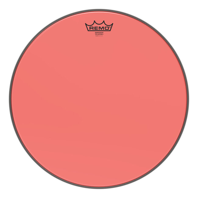 Remo - BE-0316-CT-RD - Batter, Emperor, Colortone, 16" Diameter, Red