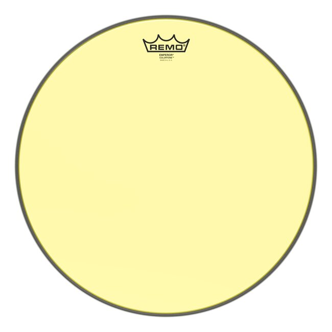Remo - BE-0316-CT-YE - Batter, Emperor, Colortone, 16" Diameter, Yellow
