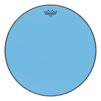 Remo Remo - BE-0318-CT-BU - Batter, Emperor, Colortone, 18" Diameter, Blue