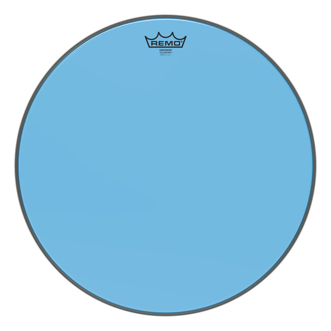 Remo - BE-0318-CT-BU - Batter, Emperor, Colortone, 18" Diameter, Blue