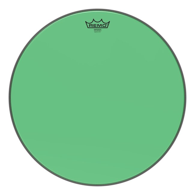 Remo - BE-0318-CT-GN - Batter, Emperor, Colortone, 18" Diameter, Green