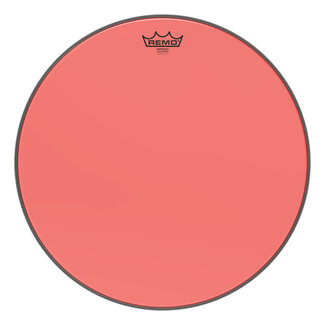Remo Remo - BE-0318-CT-RD - Batter, Emperor, Colortone, 18" Diameter, Red