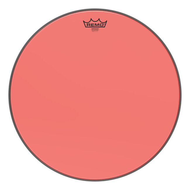 Remo - BE-0318-CT-RD - Batter, Emperor, Colortone, 18" Diameter, Red