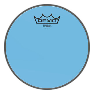 Remo Remo - BE-0308-CT-BU - Batter, Emperor, Colortone, 8" Diameter, Blue
