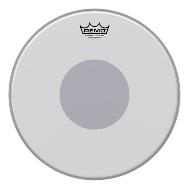 Remo - BE-0114-10- - **Special Order**, Batter, Controlled Sound, Emperor, Coated, 14" Diameter, Black Dot On Bottom