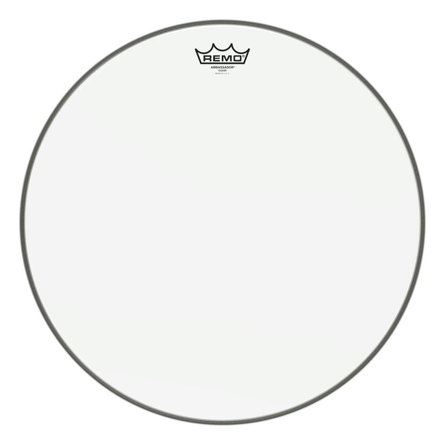 Remo - BA-0318-00- - Batter, Ambassador, Clear, 18" Diameter