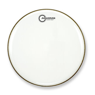 Aquarian Drumheads Aquarian - CC8WH - 8" Classic Clear Gloss White