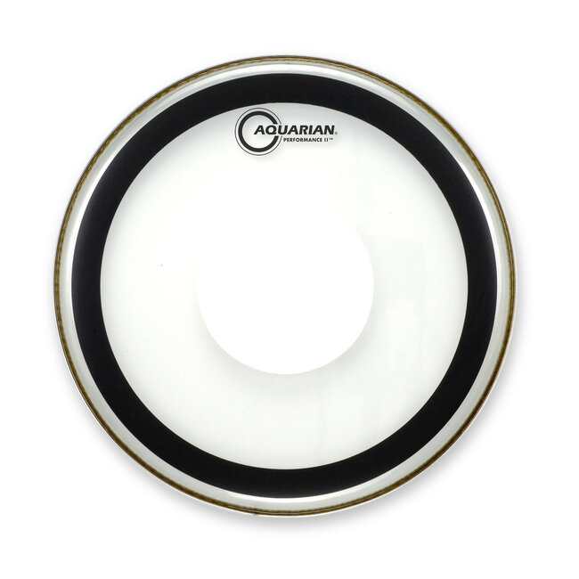 Aquarian - PFPD24 - 24" Performance II Clear Bass Drum With Power Dot