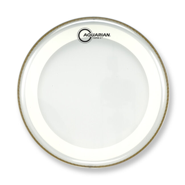 Aquarian - MRS2-8 - 8" Super-2 Clear With Studio-X Ring