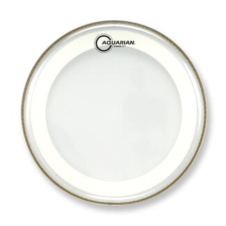 Aquarian Drumheads Aquarian - MRS2-10 - 10" Super-2 Clear With Studio-X Ring