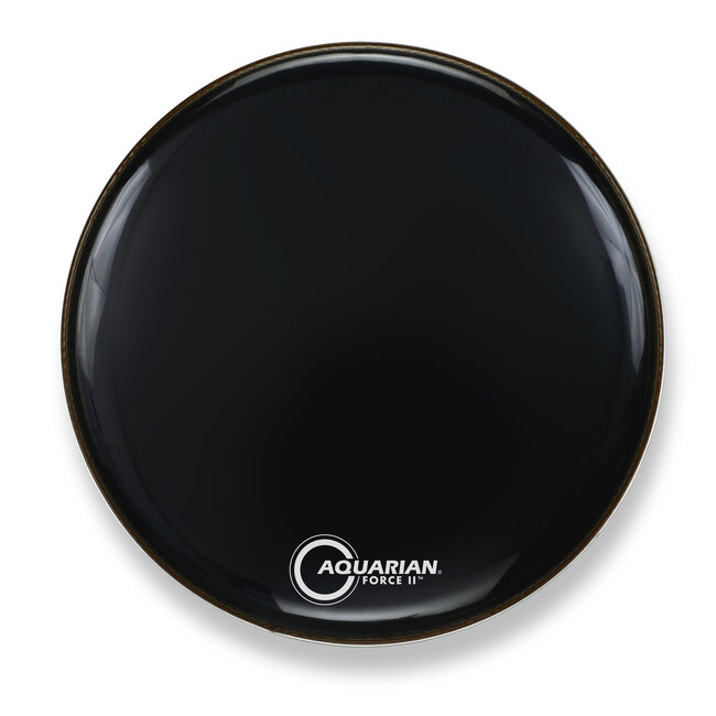 Aquarian - FR28BK - 28" Force II Bass Drum Gloss Black
