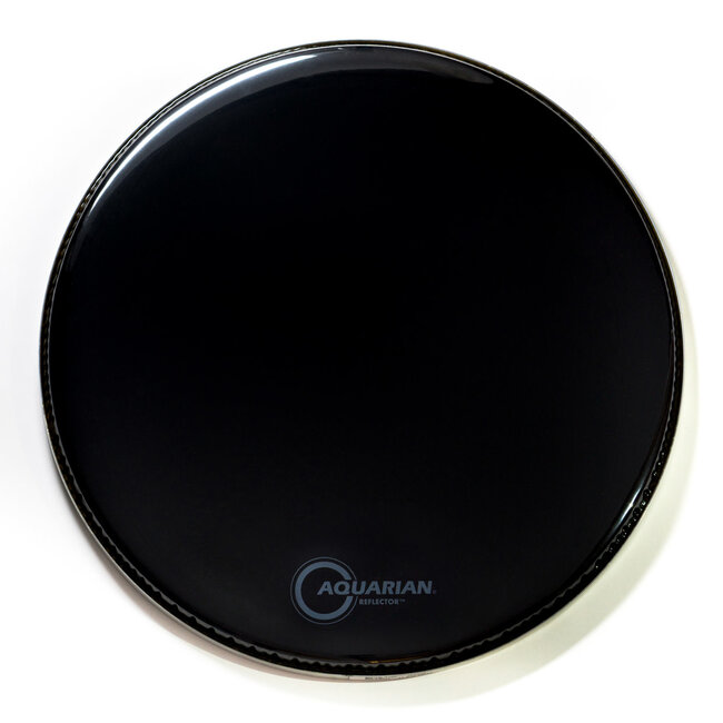 Aquarian - REF24 - 24" Reflector Black Mirror Bass Drum
