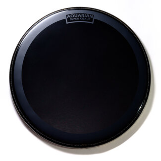 Aquarian Drumheads Aquarian - REF18SK - 18" Reflector Black Mirror Superkick Bass Drum