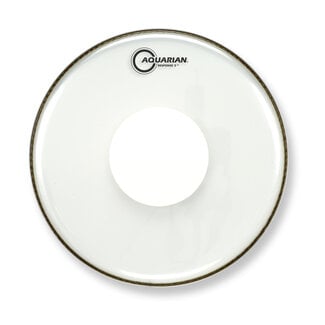 Aquarian Drumheads Aquarian - PDS2-8 - 8" Super-2 Clear With Power Dot