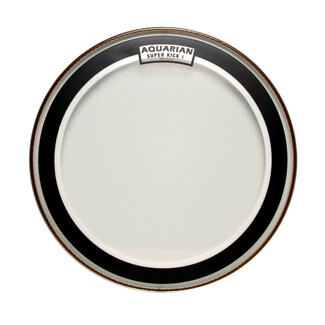 Aquarian Drumheads Aquarian - SKI16T - 16" Superkick Clear Single Ply with Tom Hoop