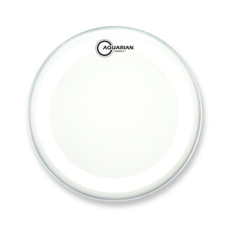 Aquarian Drumheads Aquarian - TCSXPD6 - 6" Coated Studio-X With Power Dot