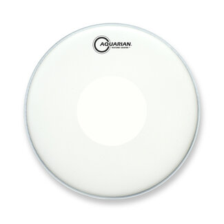 Aquarian Drumheads Aquarian - TCPD16 - 16" Texture Coated Single Ply With Power Dot