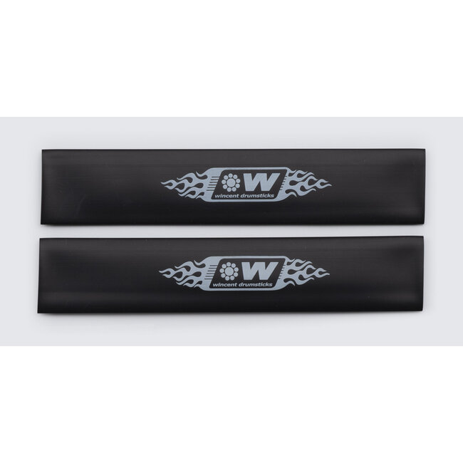 Wincent - WSGF - Stick Grips, Black w/Flame Logo