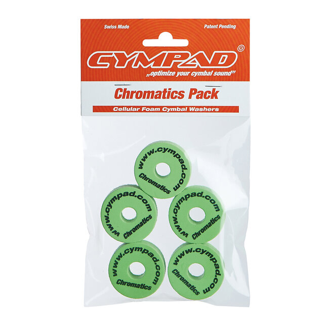 CYMPAD - CS15/5G - Chromatics Set 40/15mm - GREEN (5-pieces) Crash