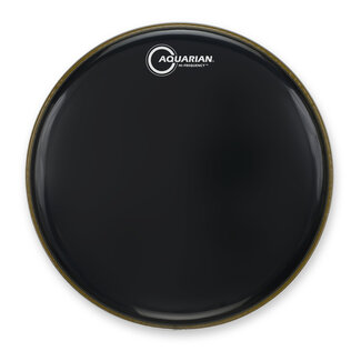 Aquarian Drumheads Aquarian - HF26BK - 26" Hi-Frequency Gloss Black Bass Drum