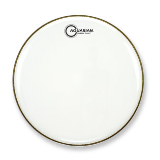 Aquarian Drumheads Aquarian - CC26WH - 26" Classic Clear Bass Drum Gloss White