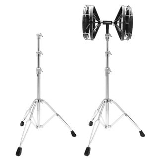 Ahead Ahead - ABDPS - Marching Bass Drum Practice Pad Stand, 3 -tier, 7/8" Receptacle