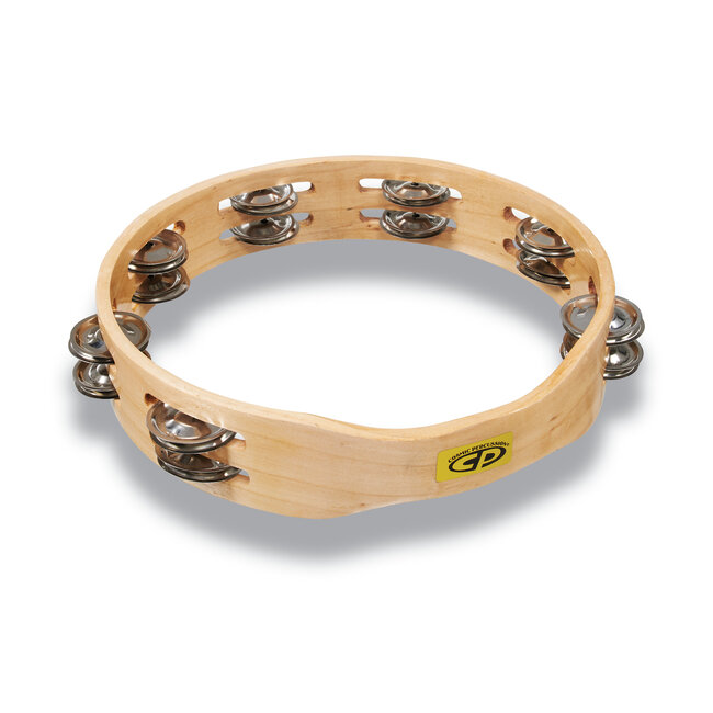 CP - CP390 - 10" Double Row Tambourine - Steel