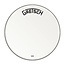 Gretsch - GRDHCW26B - Bass Head, Coated 26" Broadkaster Logo
