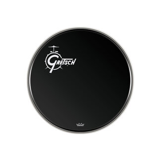 Gretsch Gretsch - GRDHEB20O - Bass Head, 20" Offset Logo (Ebony)