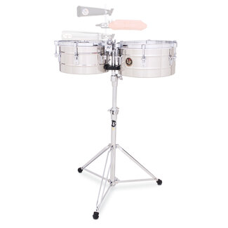 LP LP - LP255-S - 12"-13" Timbale Stainless Steel Chrome