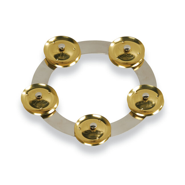 LP - LP3806SBS - 6" Tambo-Ring - Stainless Steel With Brass Jingles