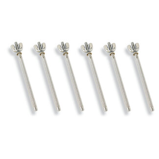 LP LP - LP765 - Percussion Table Mounted Rod/Nut 6Pc Pack