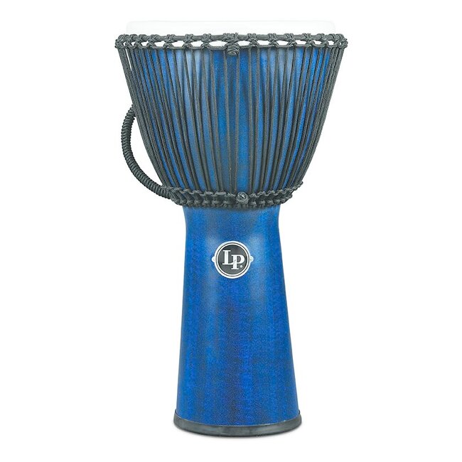 LP - LP725B - World Beat FX Rope Tuned 12 1/2" Djembe Synthetic Blue (Discontinued)