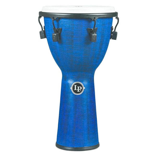 LP - LP727B - World Beat FX Mechanical 12 1/2" Djembe Synthetic Blue (Discontinued)