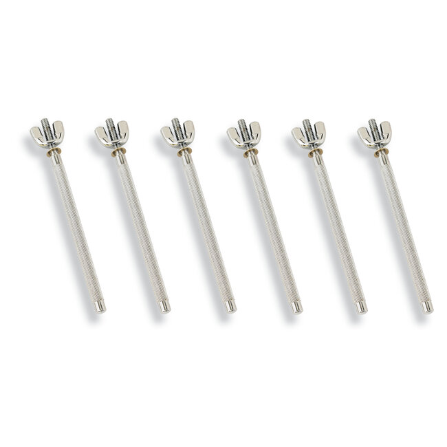 LP - LP765 - Percussion Table Mounted Rod/Nut 6Pc Pack