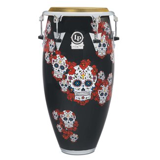 LP LP - LP809T-KP - Karl Perazzo TT 11 3/4" Conga Fiberglass Sugar Skull Chrome